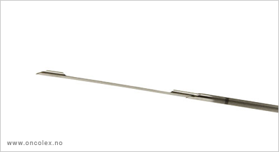 Beskrivelse av hva en vevsprøvepistol gjør.